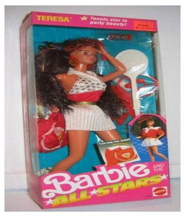 Mattel Barbie All Stars Teresa 1989 New In Box Buy Mattel Barbie All