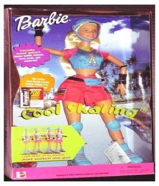 cool skating barbie