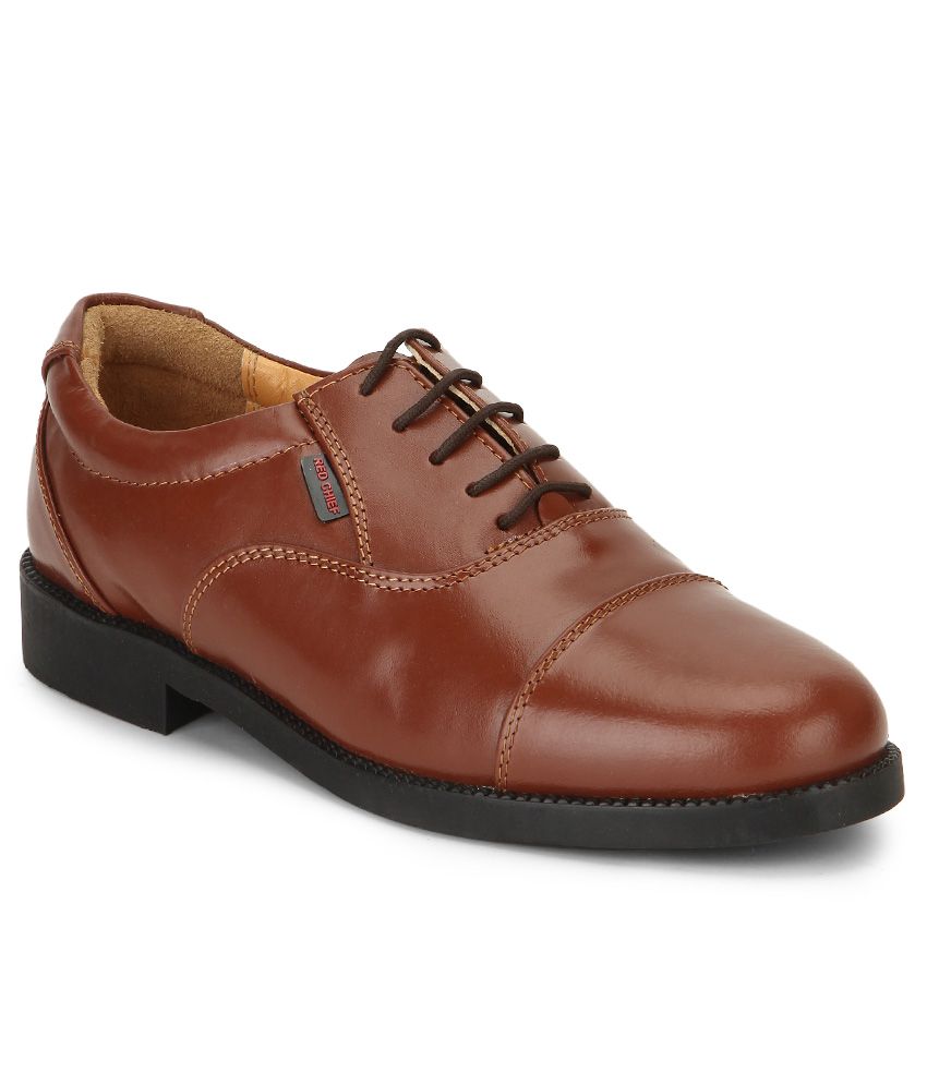 formal shoes in red chief