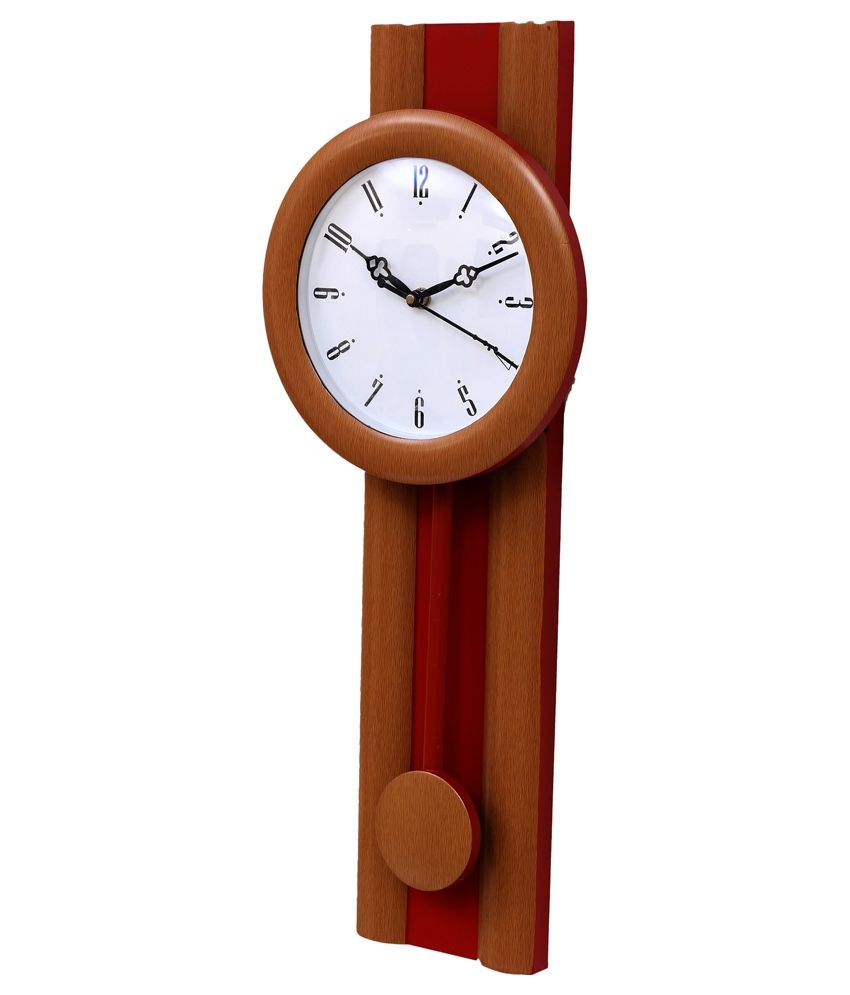 Wallace White Pendulum Wall Clock Buy Wallace White Pendulum Wall