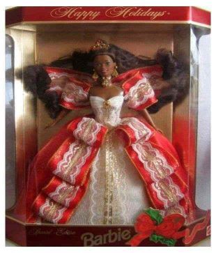 10th anniversary happy holidays barbie worth