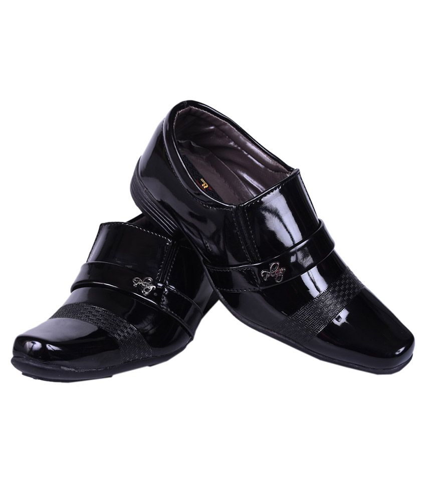 black formal shoes for kids