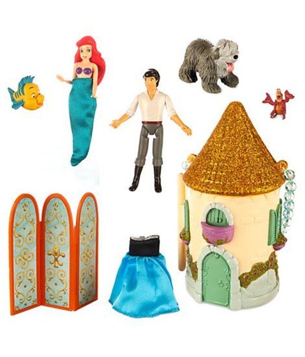 ariel land to sea castle dollhouse