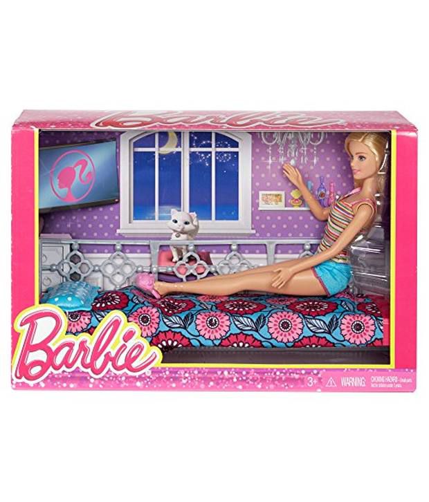 barbie playsets that come with makeup