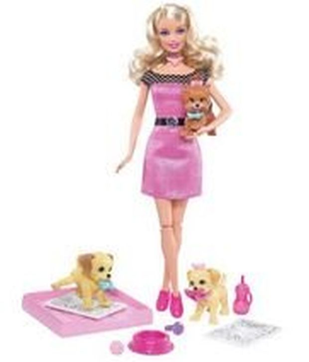 barbie surprise pup