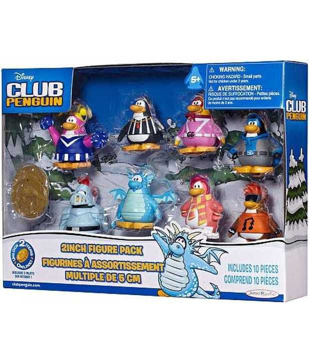 Disney Club Penguin 8 Pack Assortment - 2'' Mix 'N Match Figures - Buy  Disney Club Penguin 8 Pack Assortment - 2'' Mix 'N Match Figures Online at  Low Price - Snapdeal