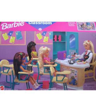 barbie classroom playset
