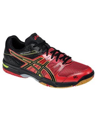 asics gel rocket 7 badminton shoes