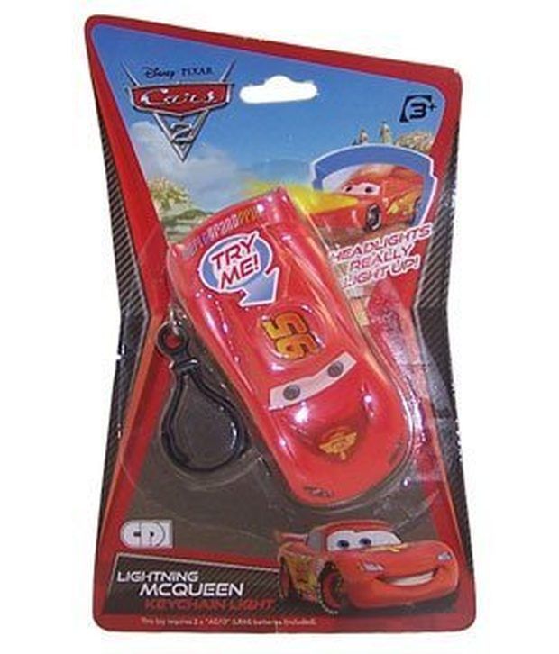 Disney Pixar Cars 2 Lightning Mcqueen (Keychain With Light) Buy Disney Pixar Cars 2
