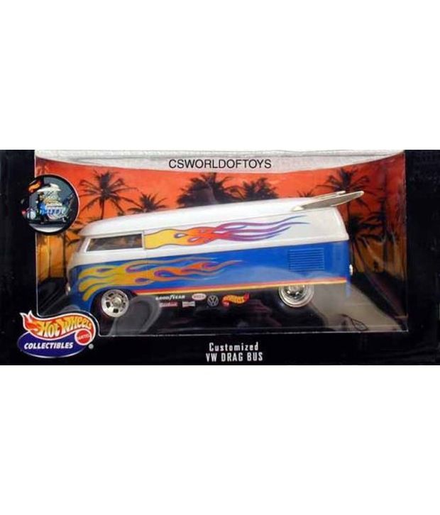 hot wheels vw drag bus 1 18