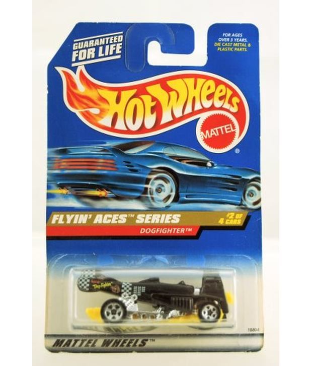 Hot Wheels Flyin' Aces Series Dogfighter #2 Of 4 Black & Yellow Die ...