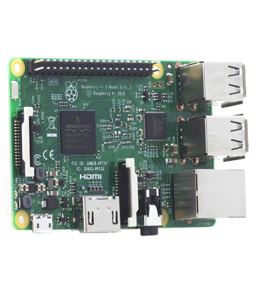Raspberry Pi 3 Model B 1.2 GHz 64bit quadcore ARM Cortex A53 CPU With