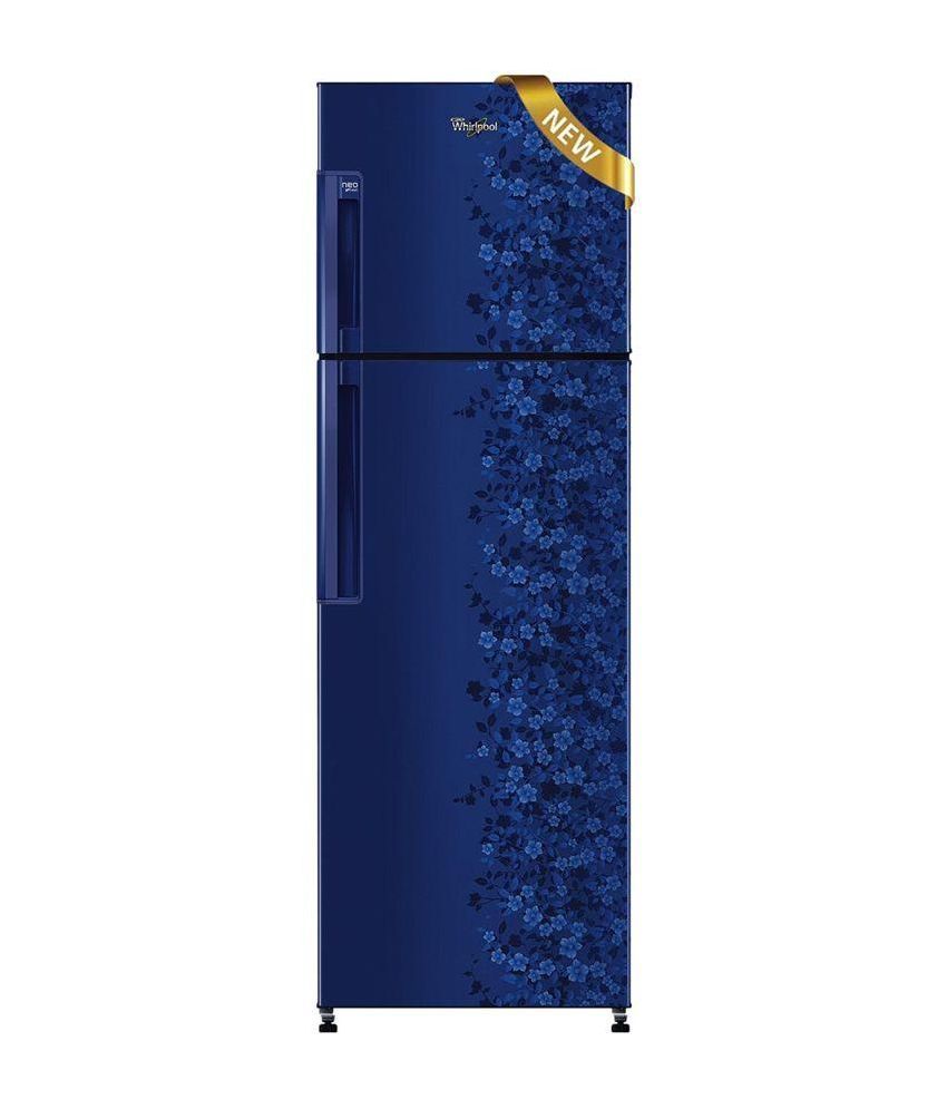 Whirlpool 245 L NEO FR258 ROY 2S 6th Sense Deep Freeze Technology Double Door Refrigerator Sapphire Exotica Whirlpool 245 L NEO FR258 ROY 2S 6th Sense Deep Freeze Technology Double Door Refrigerator Sapphire Exotica