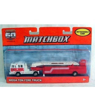 matchbox mega ton fire truck