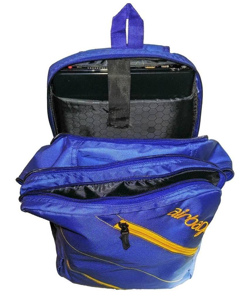 Airbags Alta Blue 35 Polyester Casual Backpack Buy Airbags Alta Blue