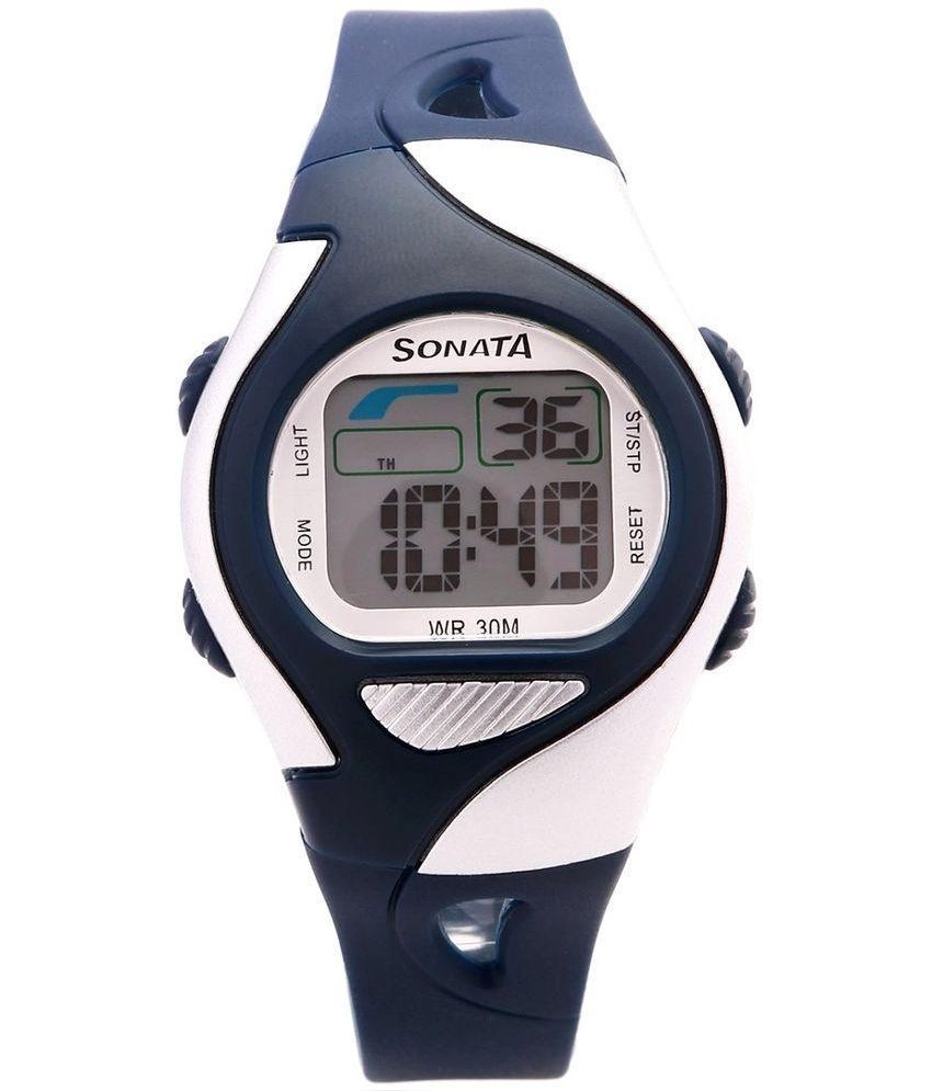 how to set sonata digital watch time