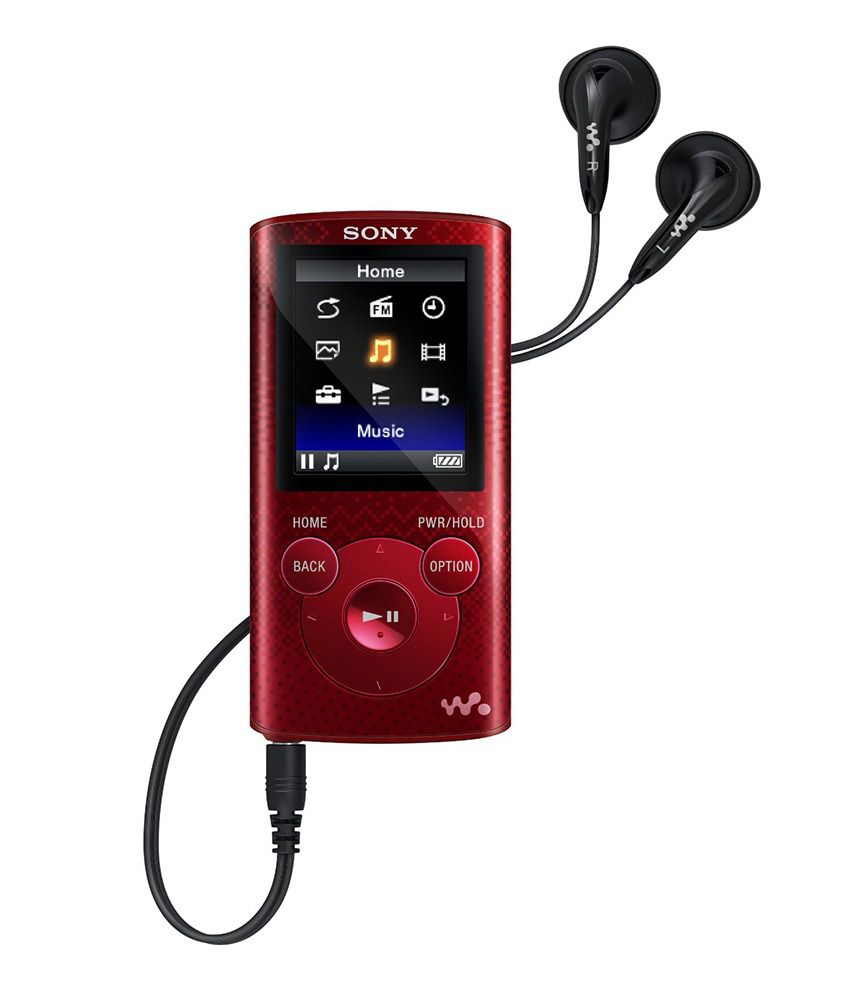 Buy Sony NWZ E383 Red Mp3 Players Online at Best Price in India - Snapdeal