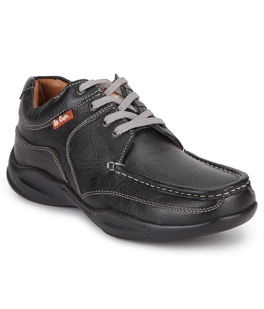 Lee Cooper Black Lifestyle Casual Shoes - Buy Lee Cooper Black ...