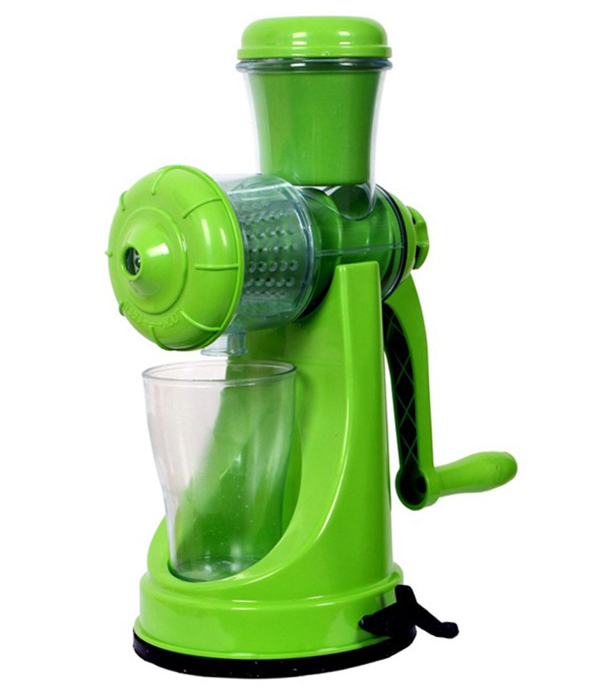 Apex Green PVC Juicer With Stainless Steel Lemon Squeezer Buy Online