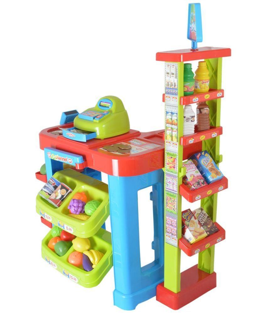 Tabu Toy World Multicolour Super Market Stall Activity Set Buy Tabu Toy World Multicolour