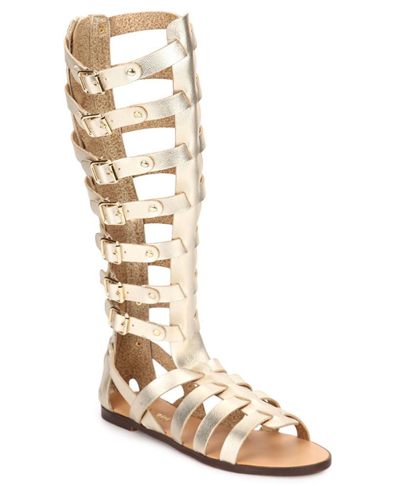 gold flat sandals steve madden