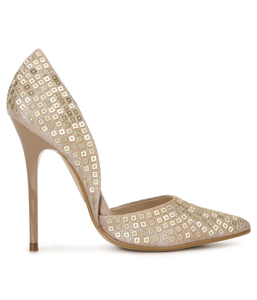 steve madden gold stilettos