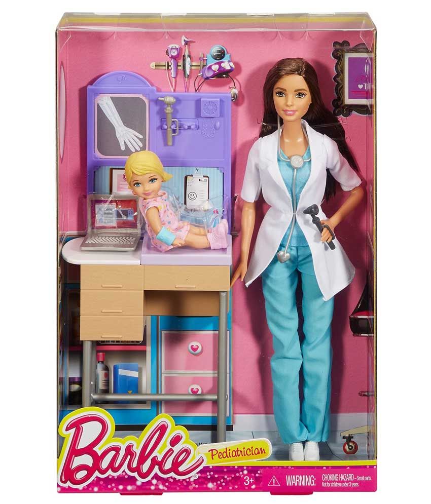 barbie career set