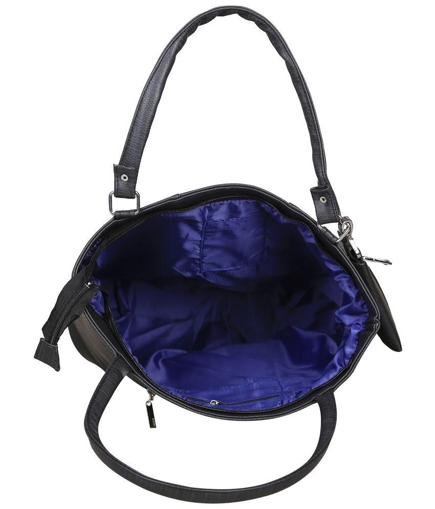 Freya Black P.U. Shoulder Bag Buy Freya Black P.U. Shoulder Bag