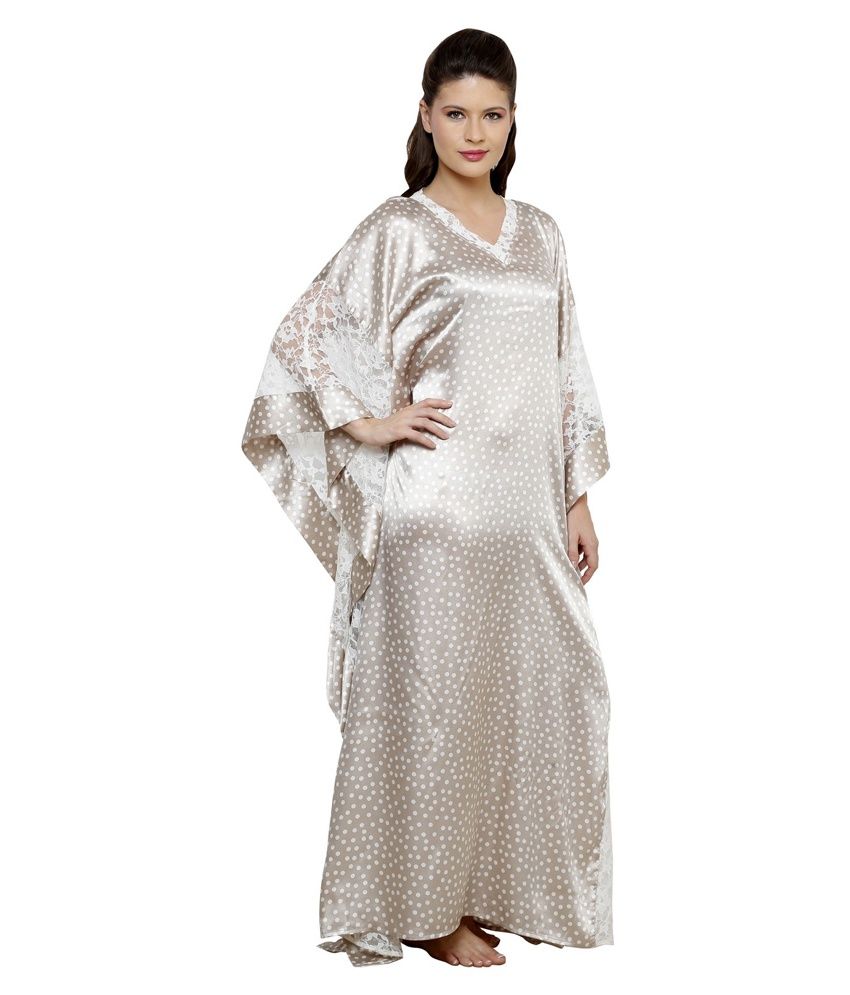 kaftan kain satin