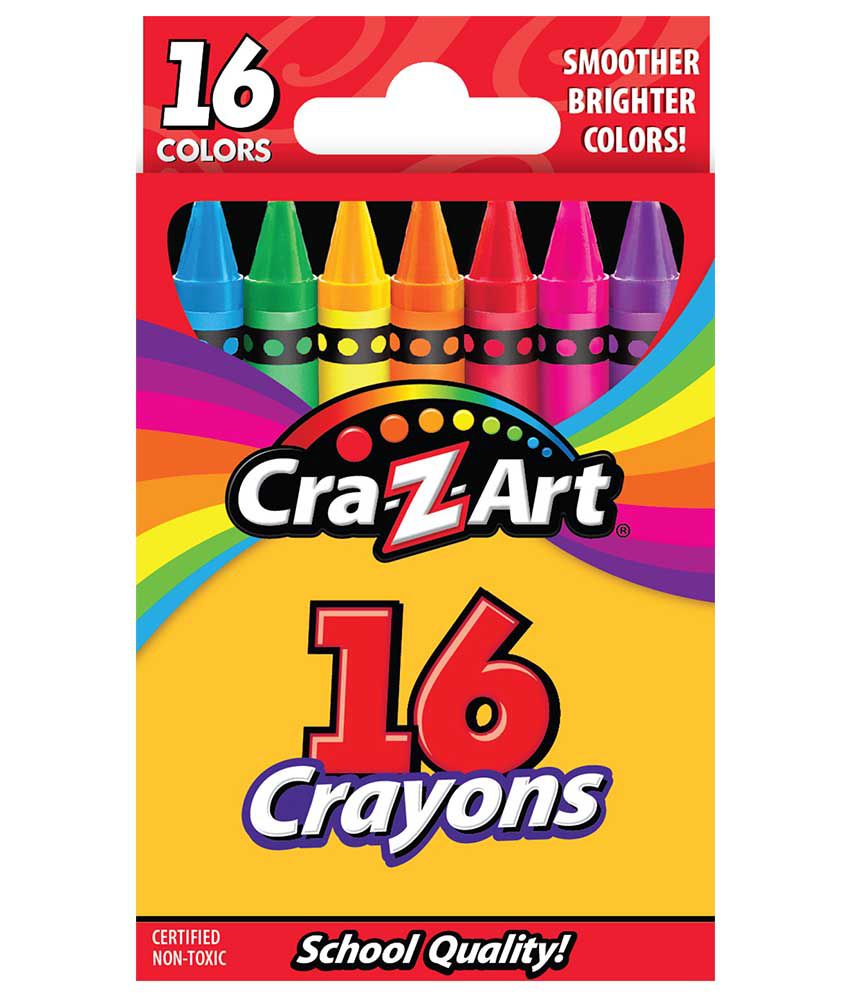 16 Count Cra-Z-Art Crayons 
