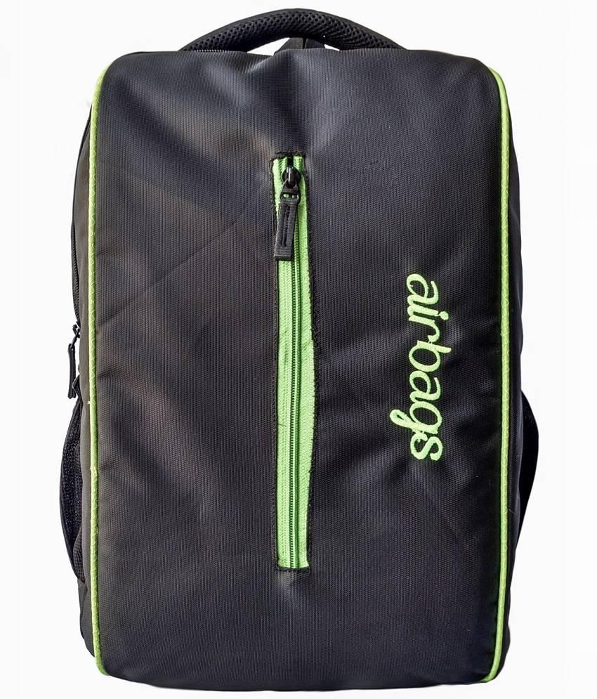 Airbags Streaks Black 33 Polyester Casual Backpack Buy Airbags