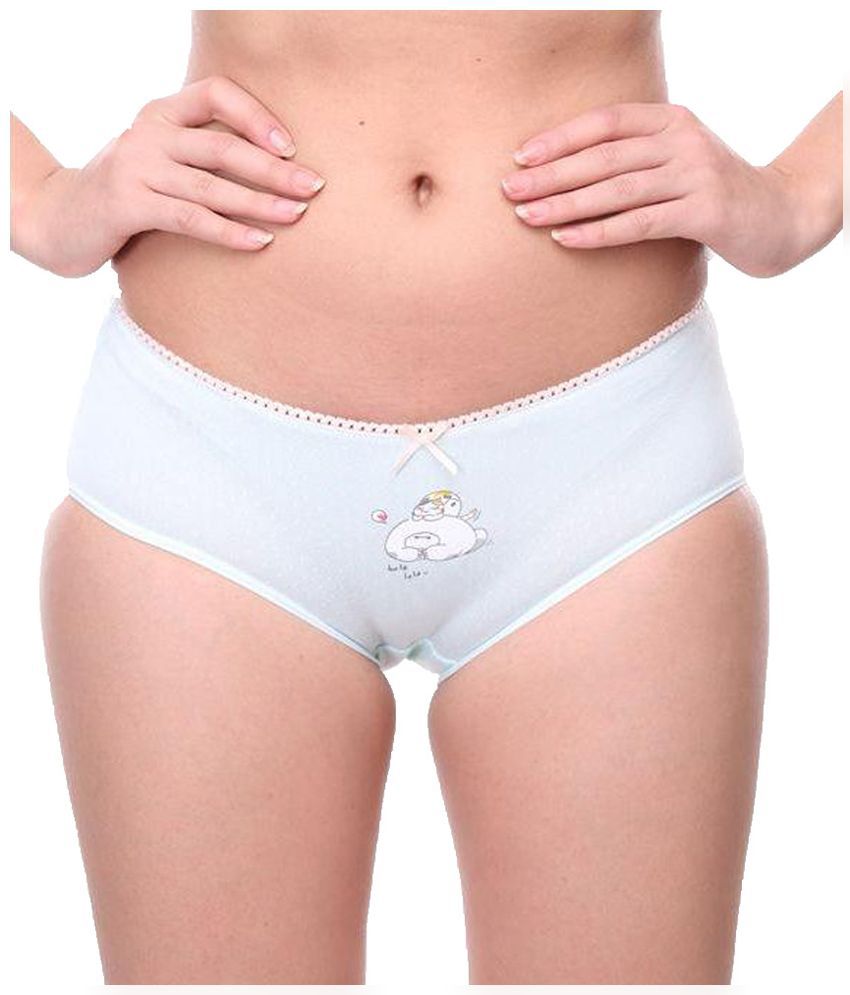 Panties White Cotton 107