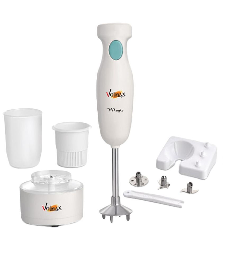 Volmax Appliances Volmax Magic Hand Blender Hand Blenders White Price