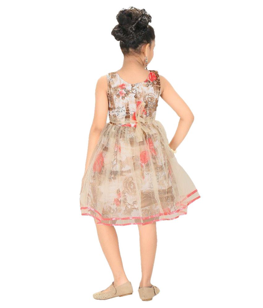 synthetic long frocks