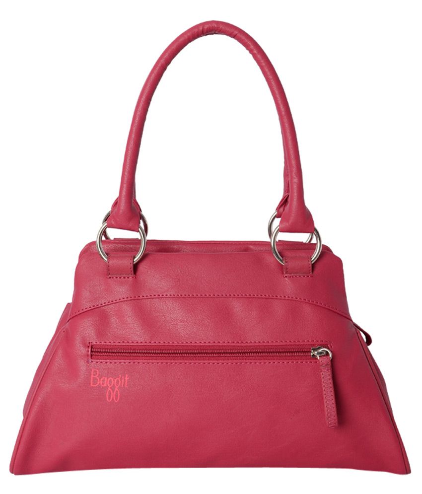 baggit pink handbag