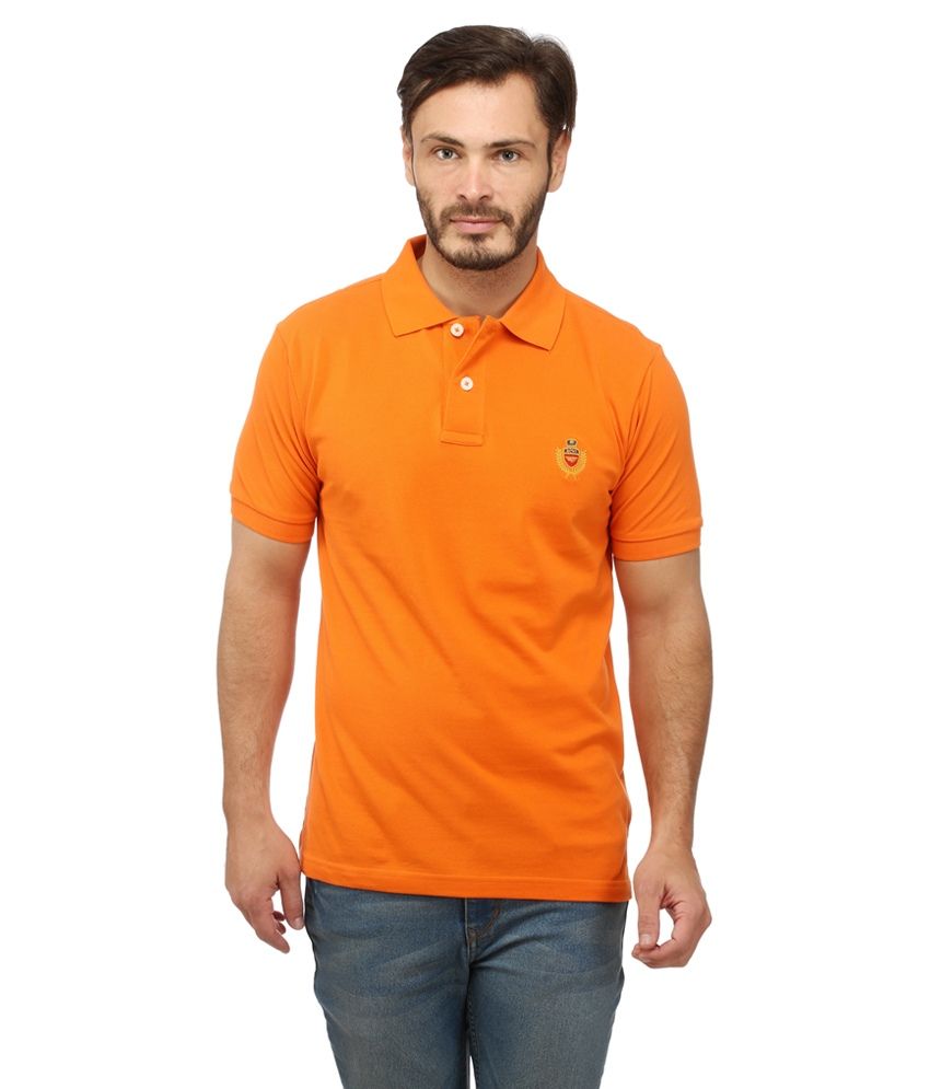 orange shirt matching jeans