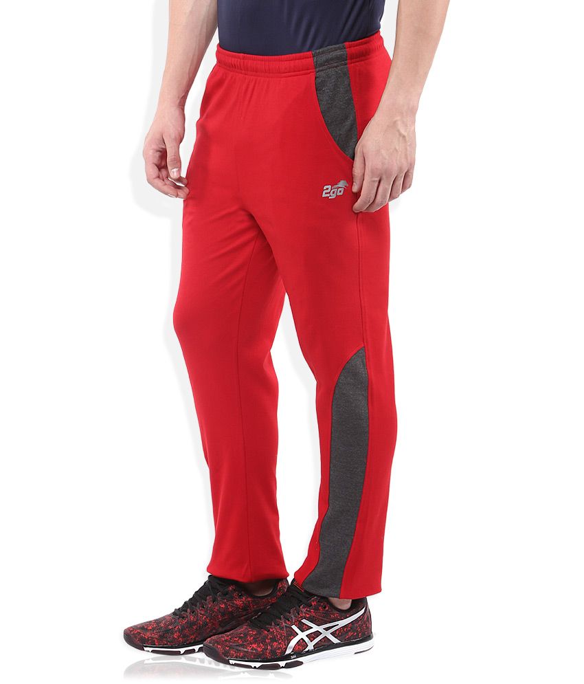 nike heritage red track pants