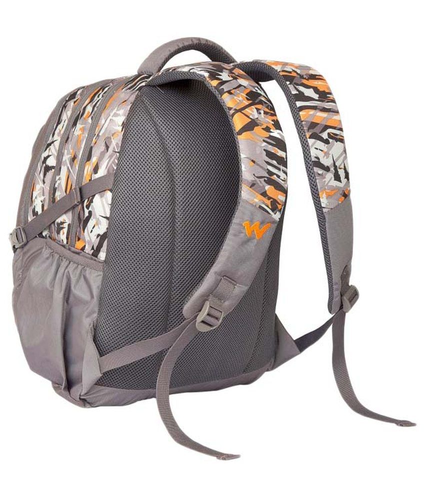 wildcraft backpack camo 4 orange