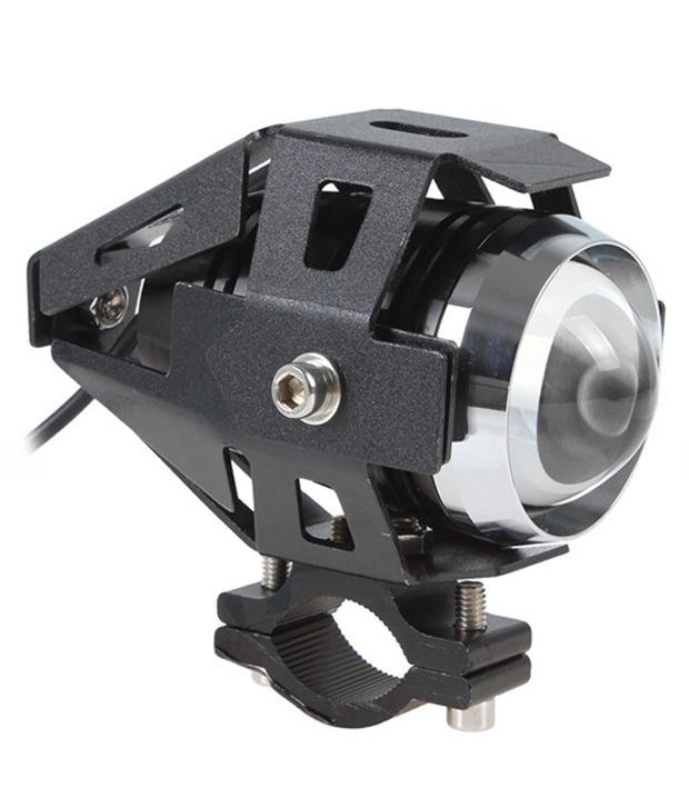 Bikers World 15w White Fog Light For Royal Enfield Classic