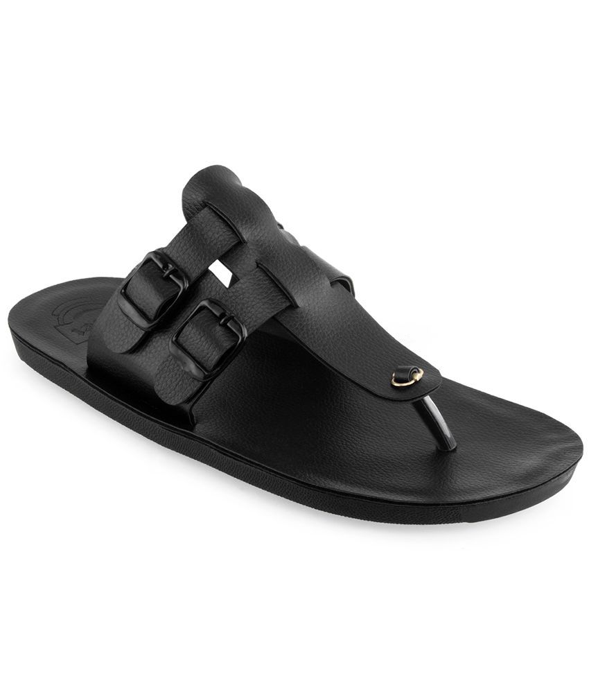 Shoe Lab Black Slippers Price in India- Buy Shoe Lab Black Slippers ...