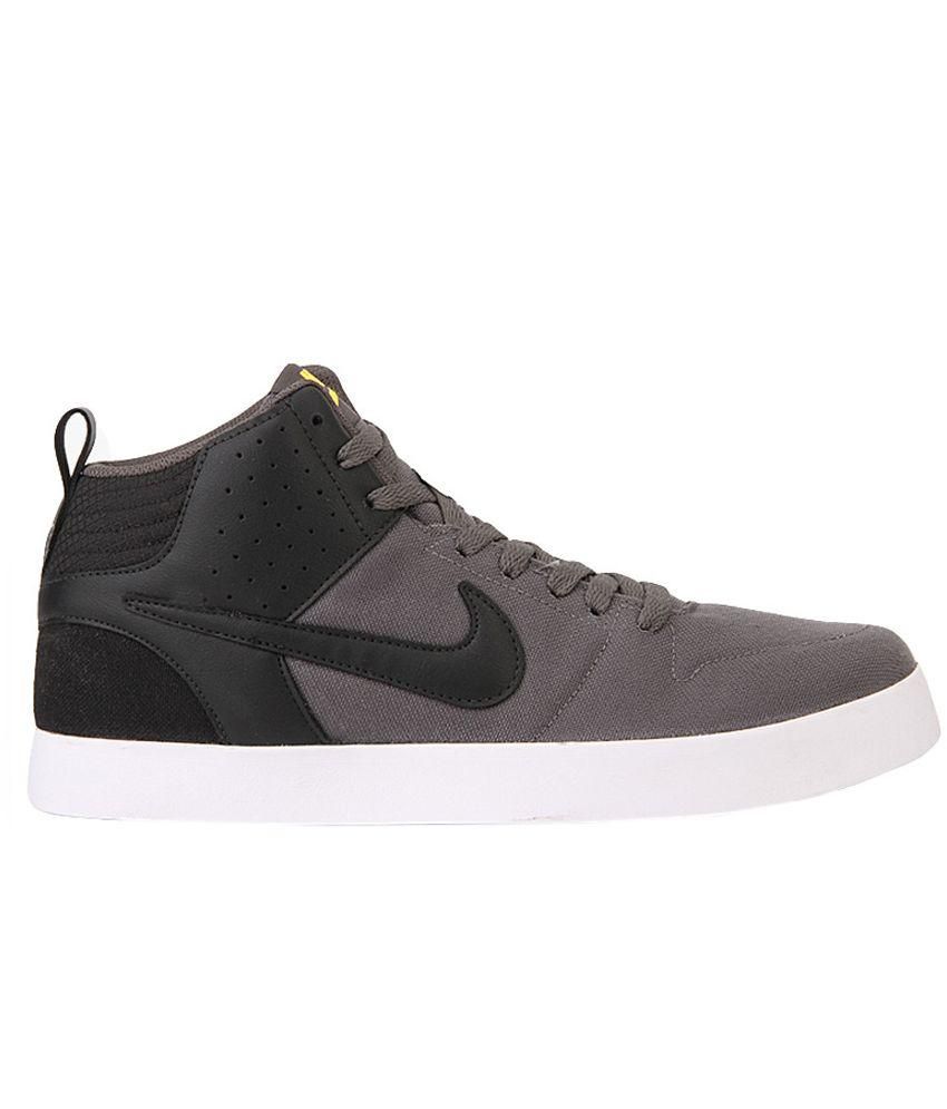 nike canvas shoes grey