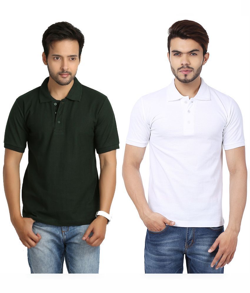 Weardo Multicolor Polo T Shirts Combo Of 2 T-Shirts - Buy Weardo ...