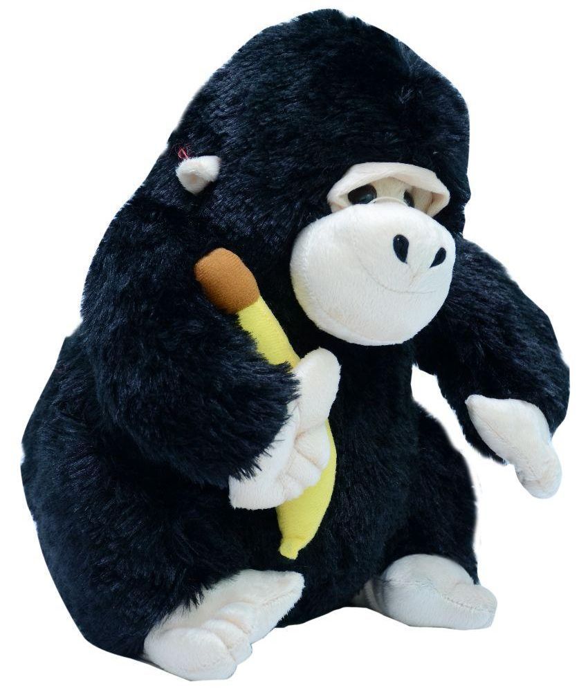 black chimpanzee soft toy