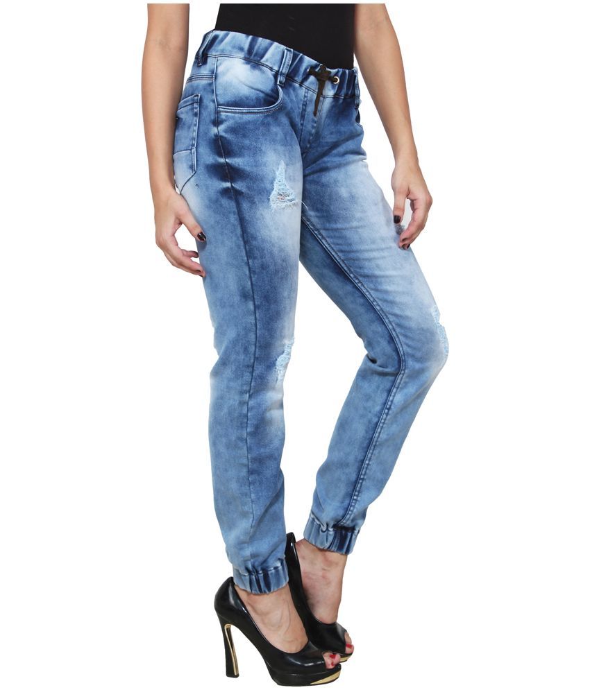 faint blue jeans