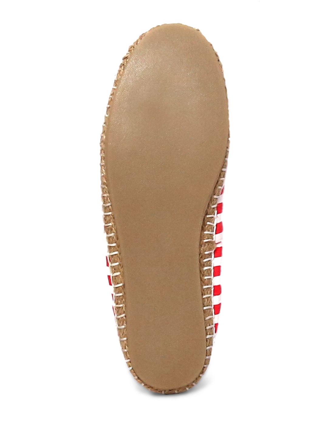 red leather espadrilles