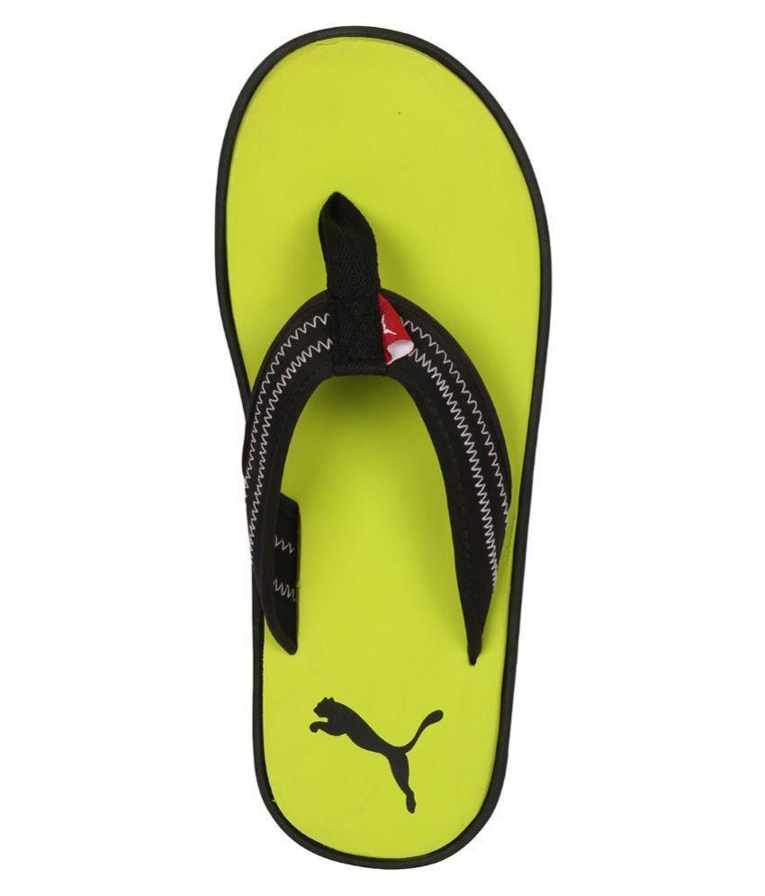 puma soft foam flip flops