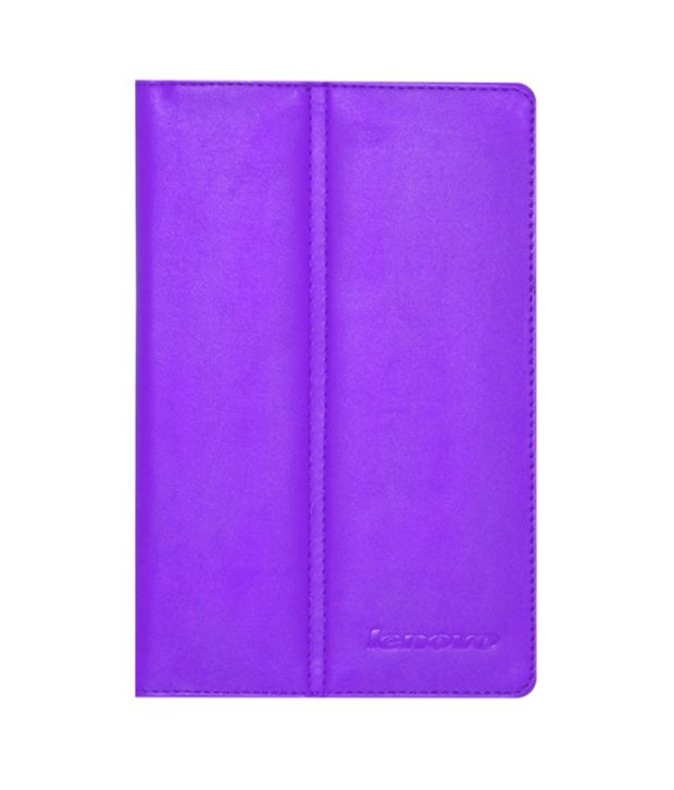     			Acm Flip Case Cover For Lenovo Tab A7-30 A3300 Cover Stand - Purple