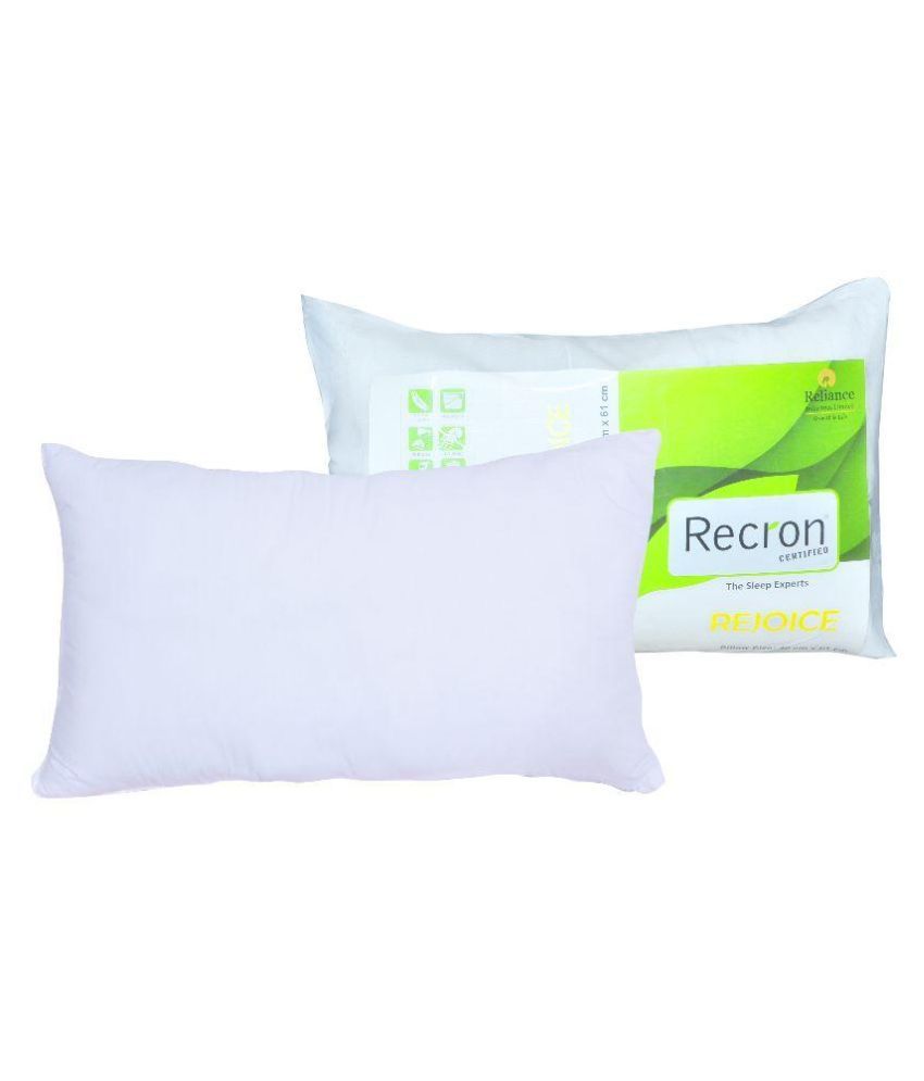 Recron Rejoice Fibre Pillow Pack of 2 (16x24 ) Buy Recron Rejoice
