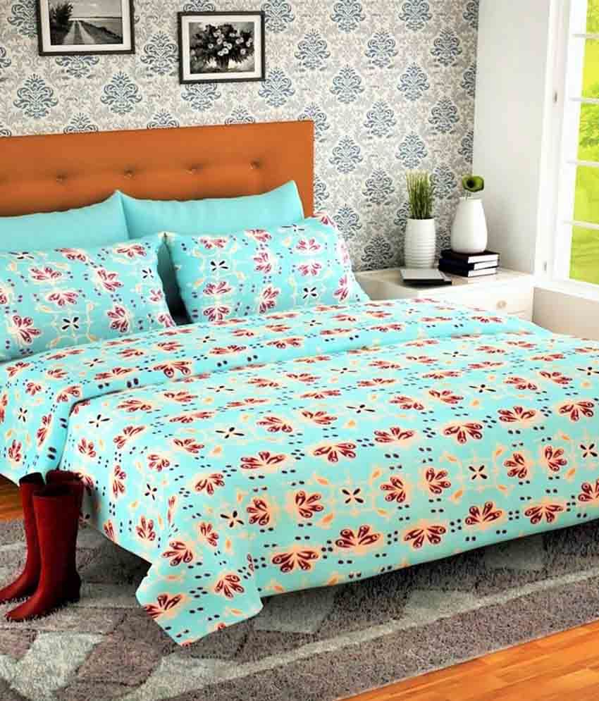 Bombay Dyeing Double Bedsheet with 2 Pillow Covers Buy Bombay Dyeing