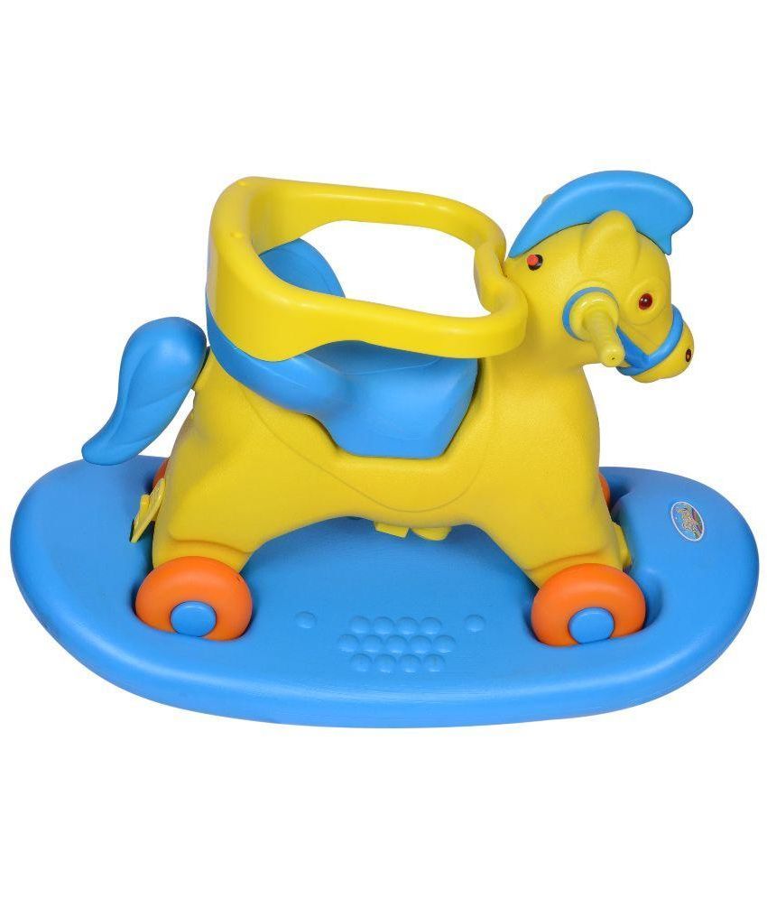 ride on plastic horse